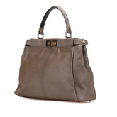 フェンディ ピーカブー ショルダーバッグ ハンドバッグ 2WAY 2454 8BN211 ブラウン レザー レディース FENDI 【中古】